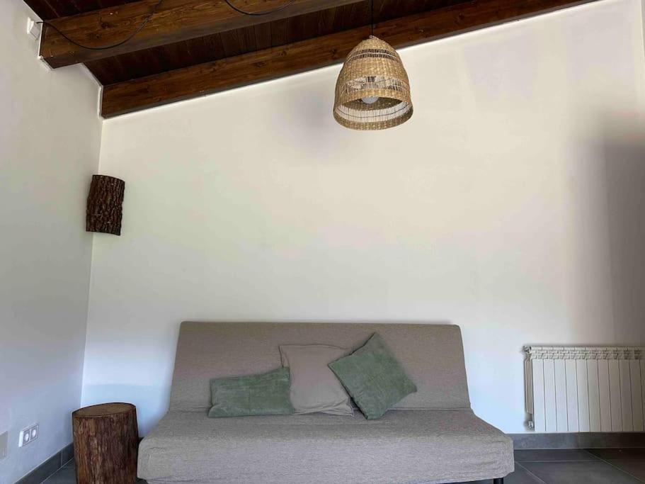 Вилла Cal Manubens Castellar del Riu Экстерьер фото