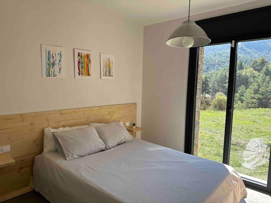Вилла Cal Manubens Castellar del Riu Экстерьер фото