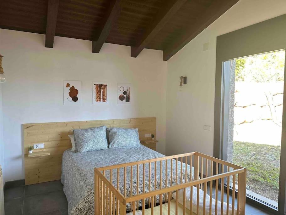 Вилла Cal Manubens Castellar del Riu Экстерьер фото