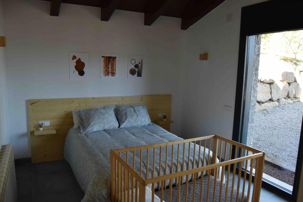 Вилла Cal Manubens Castellar del Riu Экстерьер фото